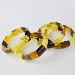 New cherry large Baltic amber bracelet